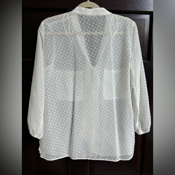 Zara basic sheet pattern perfect dress to layer piece shirt - Picture 1 of 6